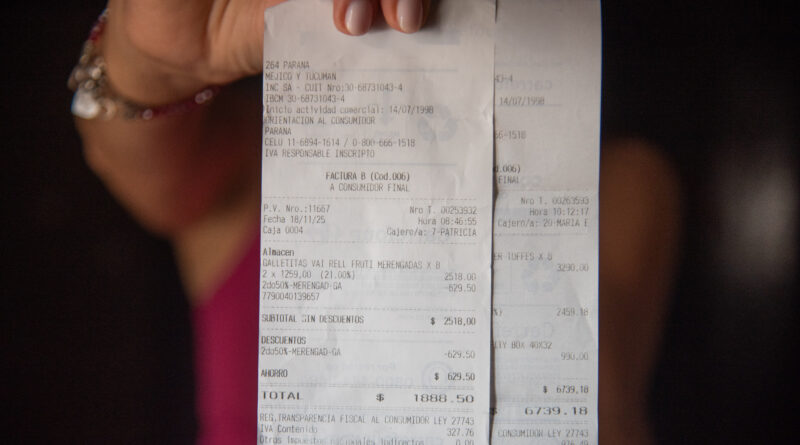 Entre Ríos aplica una Ley que exige detallar impuestos en tickets y facturas