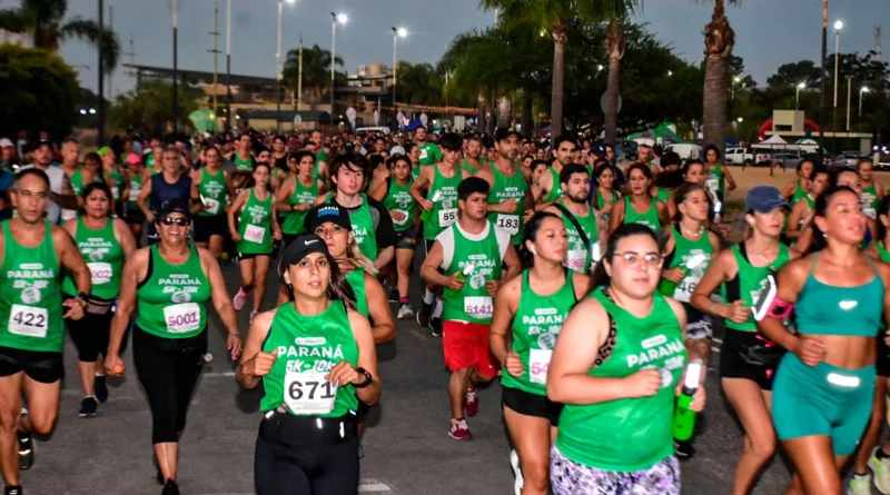La Municipalidad de Paraná reprograma la Carrera Nocturna
