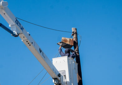 Avanza el Plan 100% LED: nuevas luminarias en tres barrios de Paraná