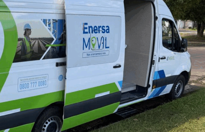 Enersa informa la suspensión de la atención de su Oficina Móvil en Puerto Sánchez