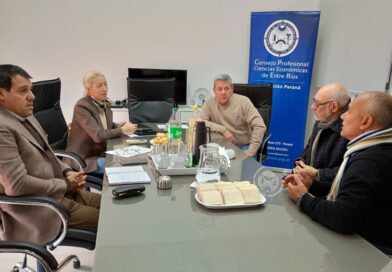 Contadores y comerciantes de Paraná proponen acciones conjuntas ante la crisis del sector