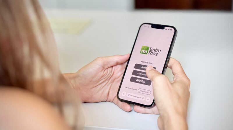 Más de 100.000 entrerrianos ya hacen sus trámites con Mi Entre Ríos