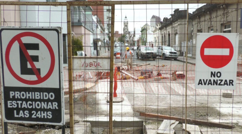 El Municipio pidió a la Provincia acelerar la obra de desagües en el centro