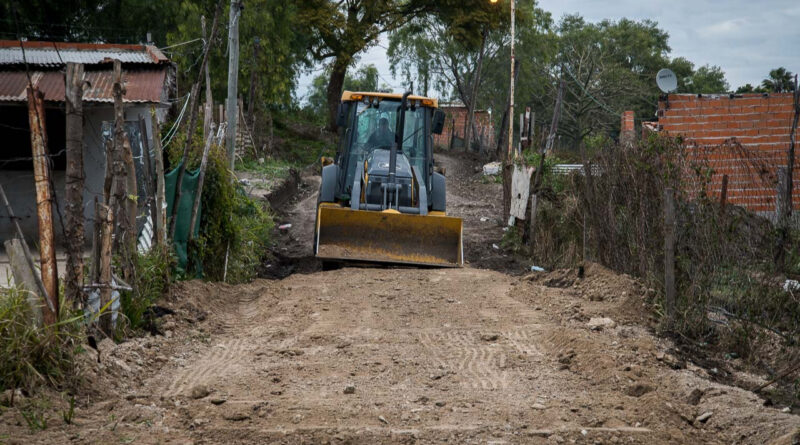 Plan Calle a Calle: La segunda etapa ya se ejecuta en Bajada Grande