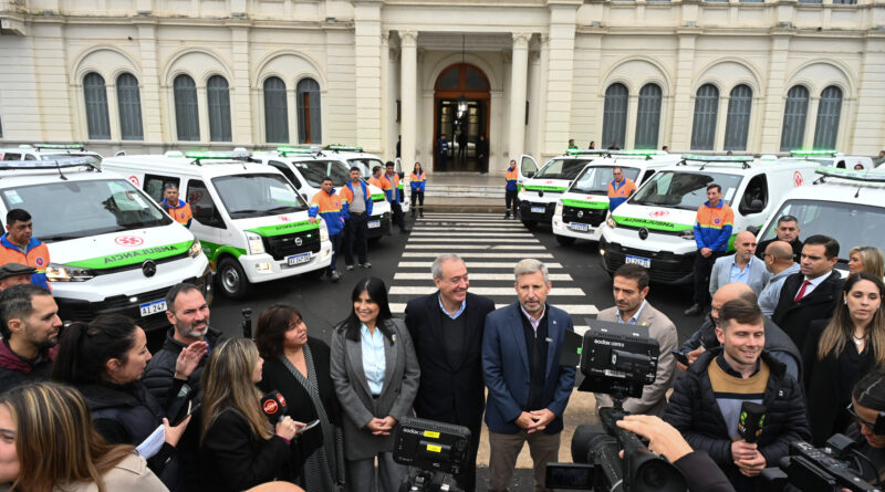 Entre Ríos suma 24 ambulancias y nuevo equipamiento para el sistema de salud
