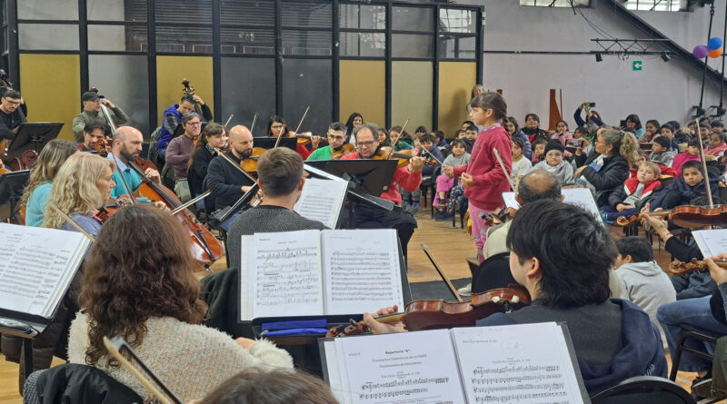 Siguen los Conciertos Didácticos de la Sinfónica para escuelas entrerrianas