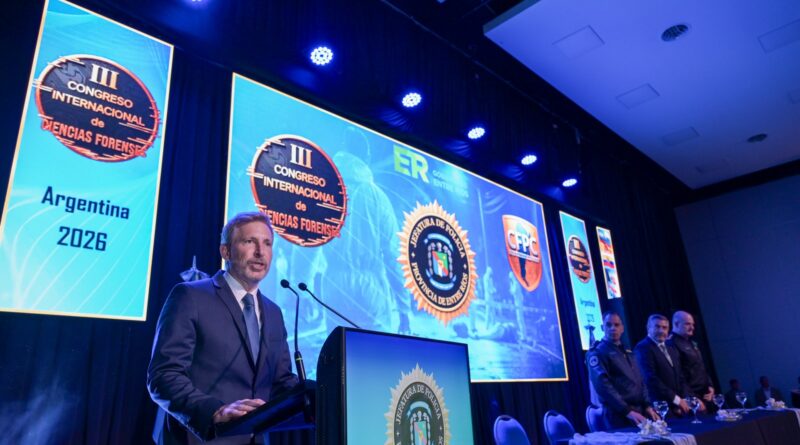 Ciencias Forenses: Entre Ríos recibe al III Congreso Internacional