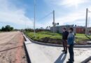 Avanzan las obras de infraestructura en el barrio Humedales del Oeste en Paraná