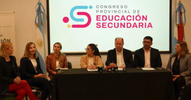 El CGE presentó el Congreso Provincial de Educación Secundaria