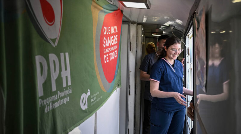 Salud promueve la donación de sangre con colectas y talleres docentes