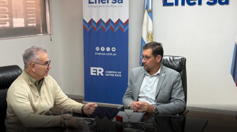 Enersa y CAMARCO Entre Ríos firmaron un acuerdo para abordar inversiones en redes eléctricas